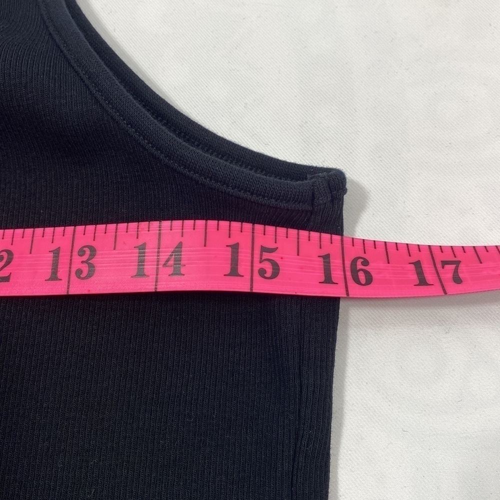 H&M sleeveless stretchy ribbed mini dress - Picture 7 of 8